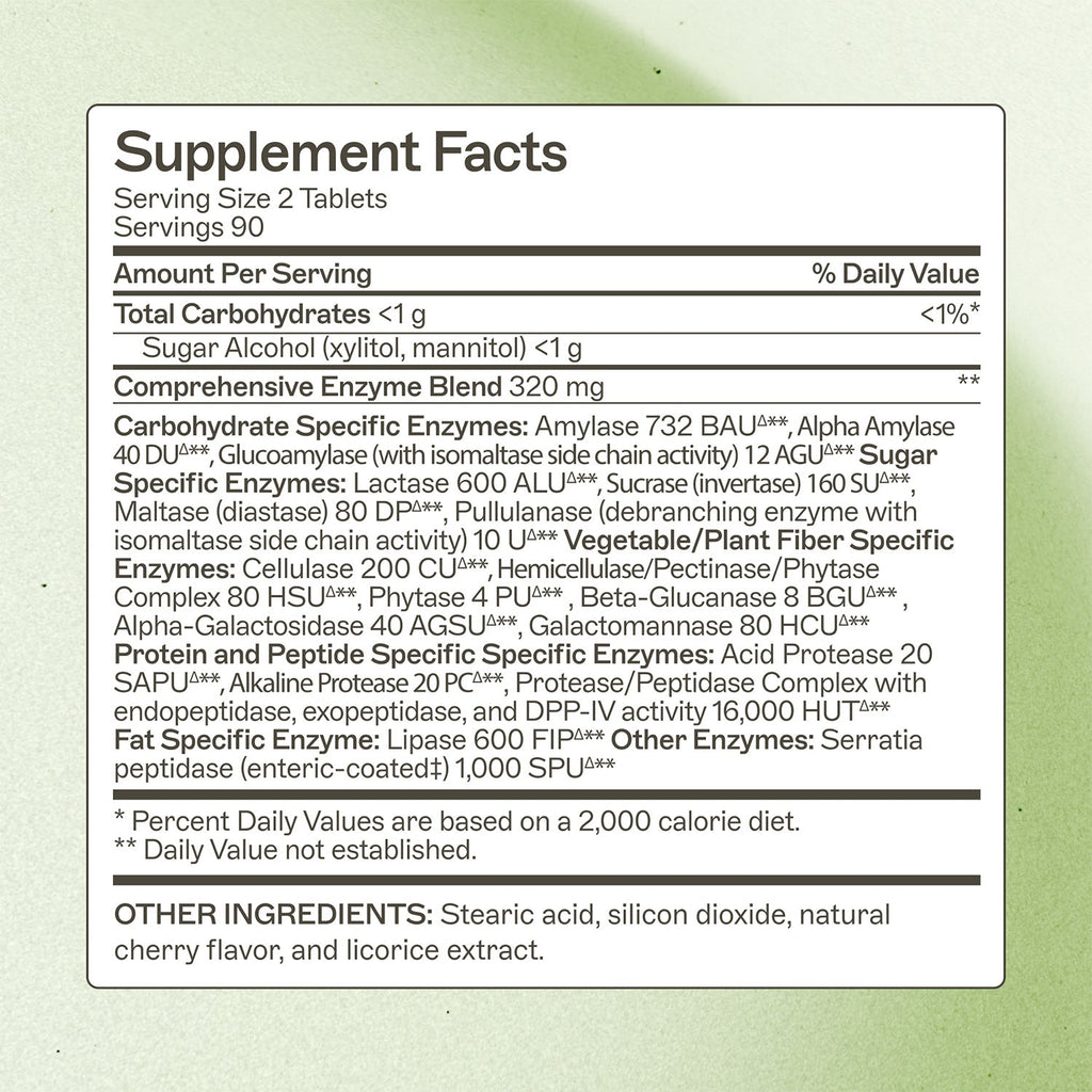 Complete Enzymes - Chewable