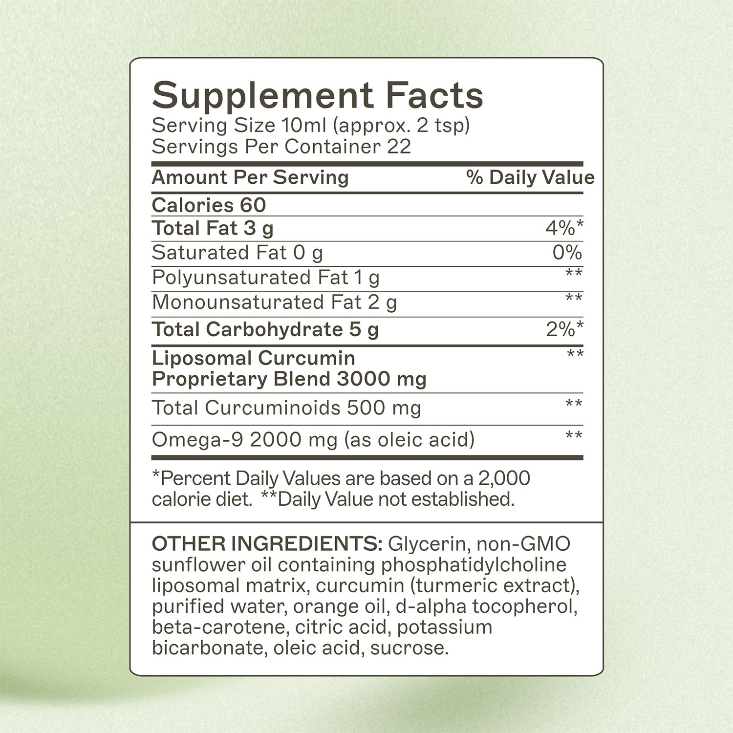 Liposomal Curcumin