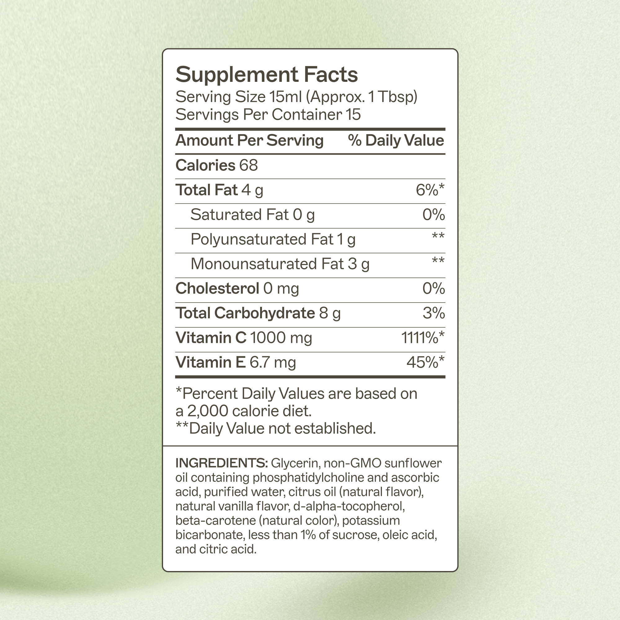 Liposomal Vitamin C