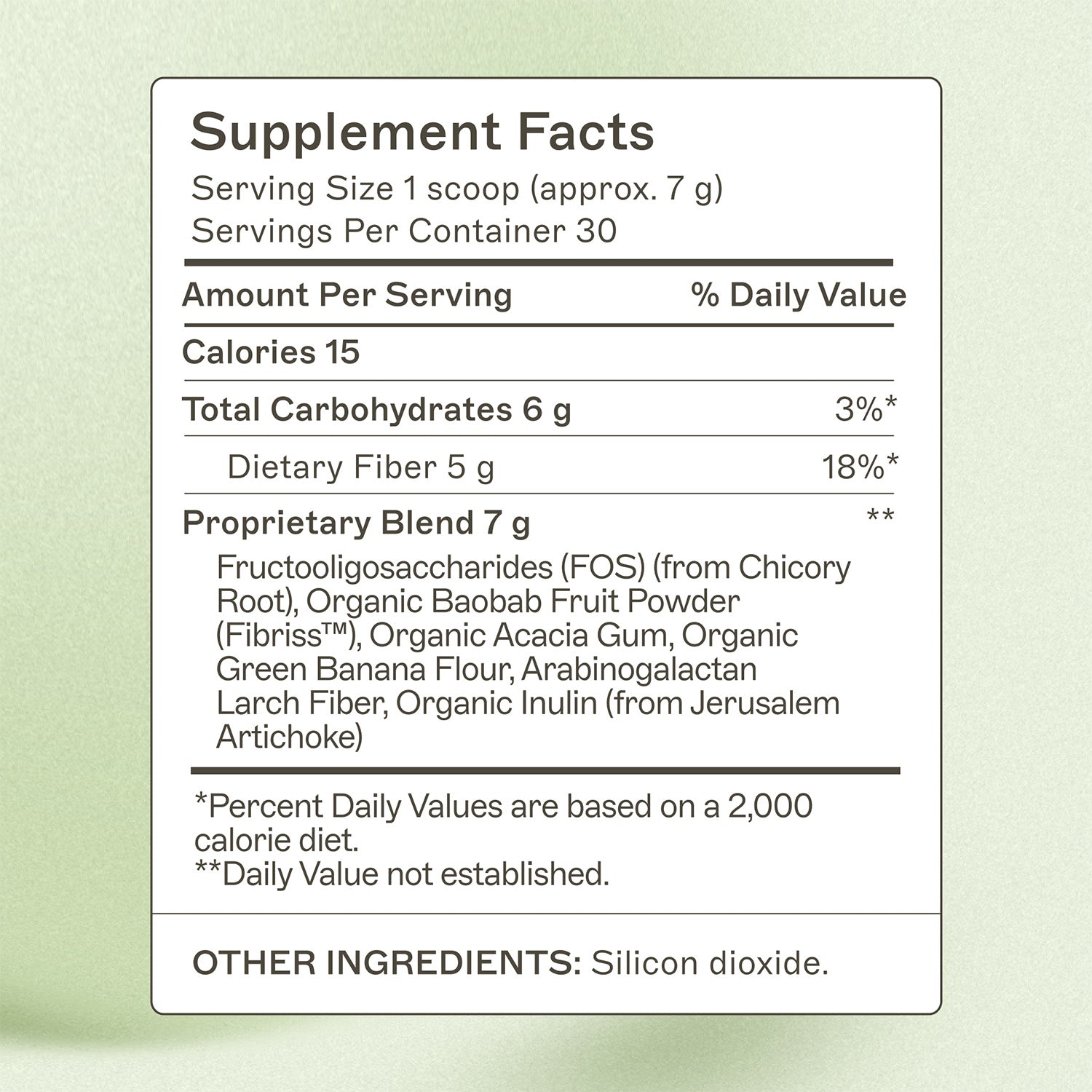 Prebiotic Fiber Complete?