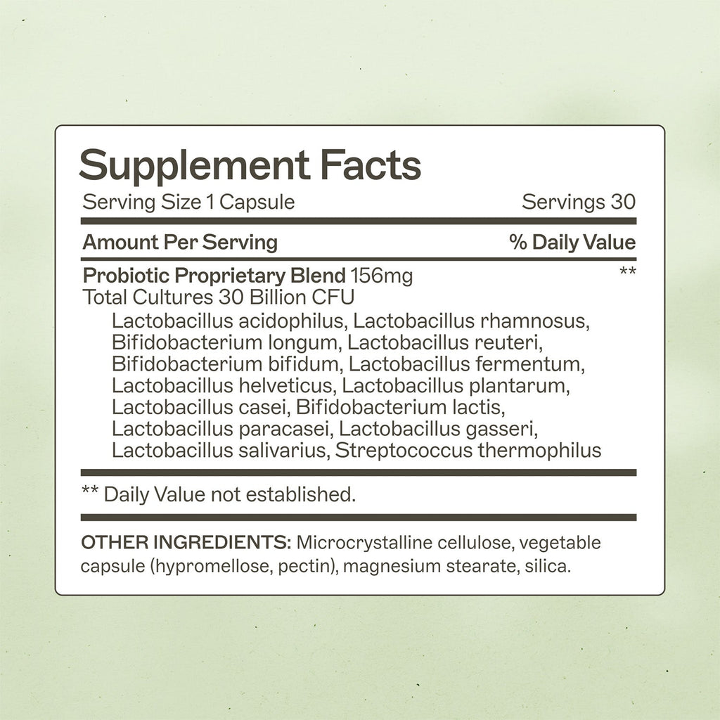 Probiotic Capsules 30 Billion
